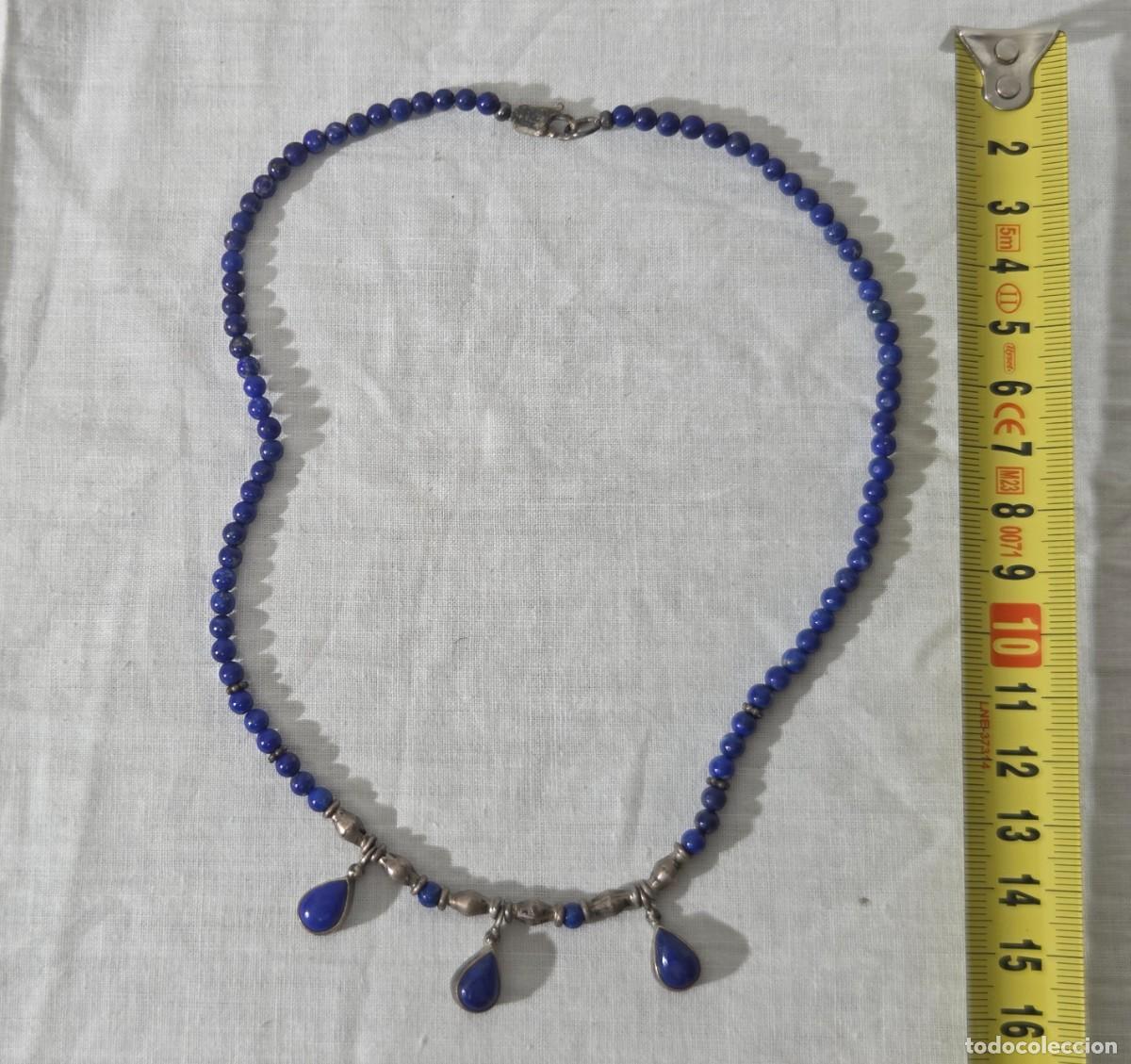 Joyeria: Collar de Lapislazuli y plata - Foto 15