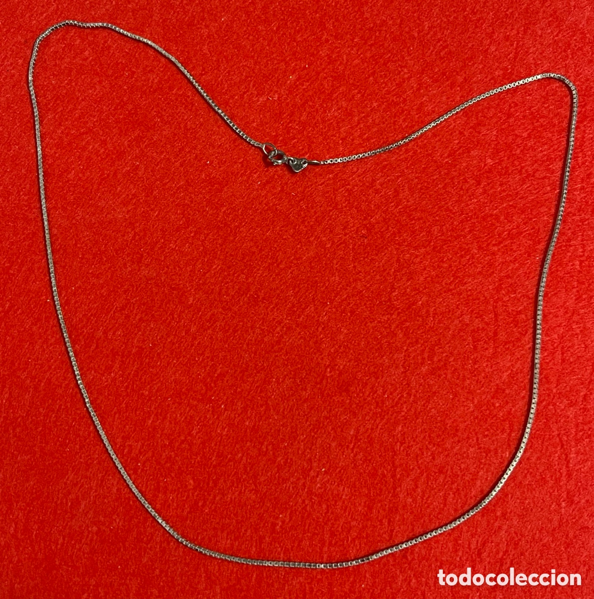 Joyeria: Hermosa cadena en plata de ley contrastada - Foto 1
