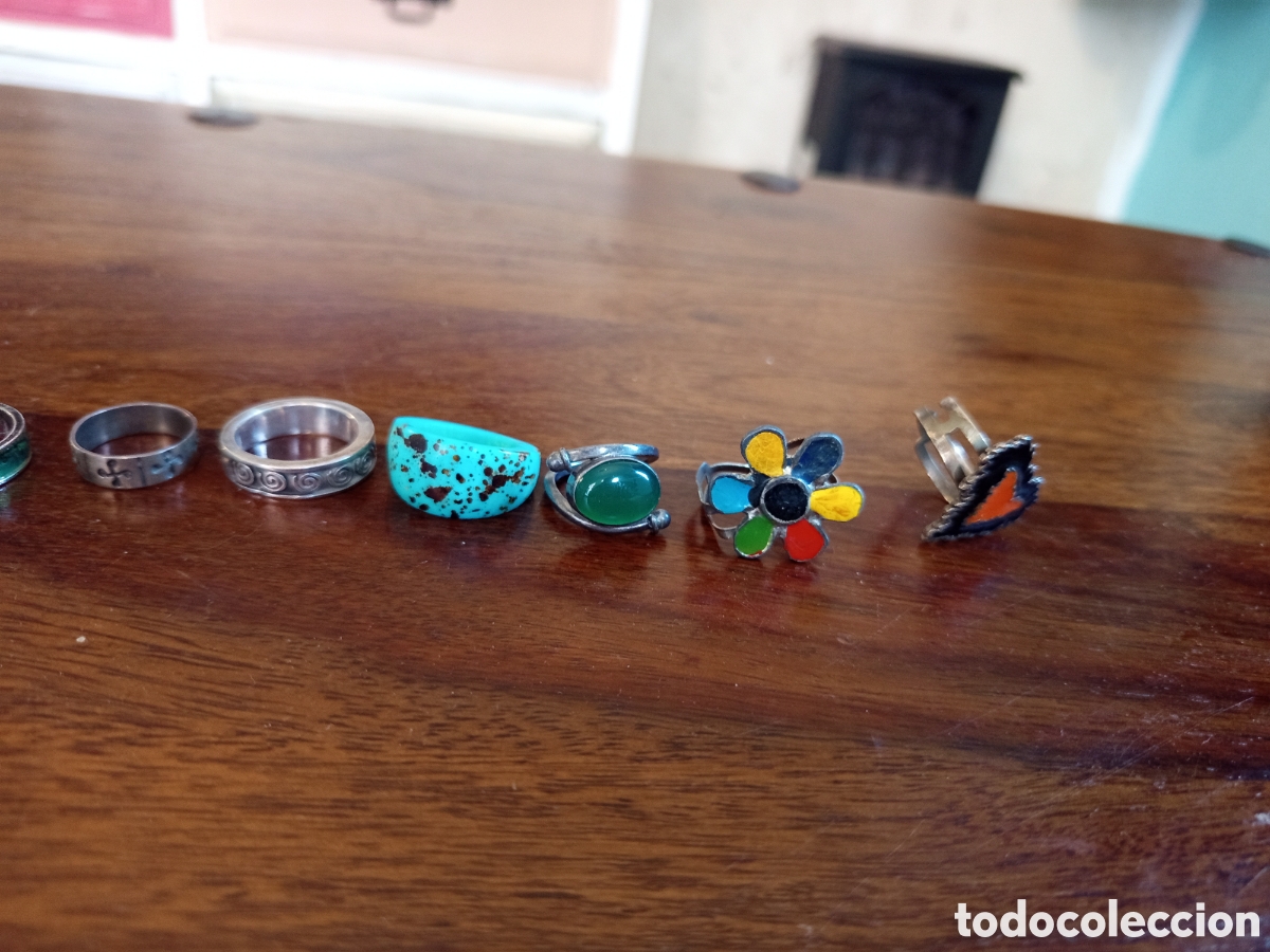 Joyeria: Lote de anillos de mujer ajustables - Foto 2