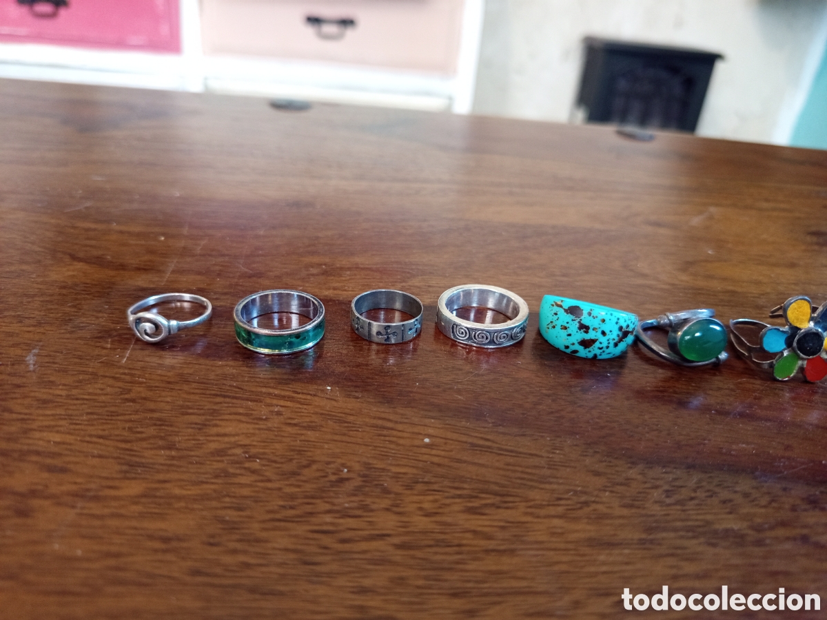 Joyeria: Lote de anillos de mujer ajustables - Foto 3