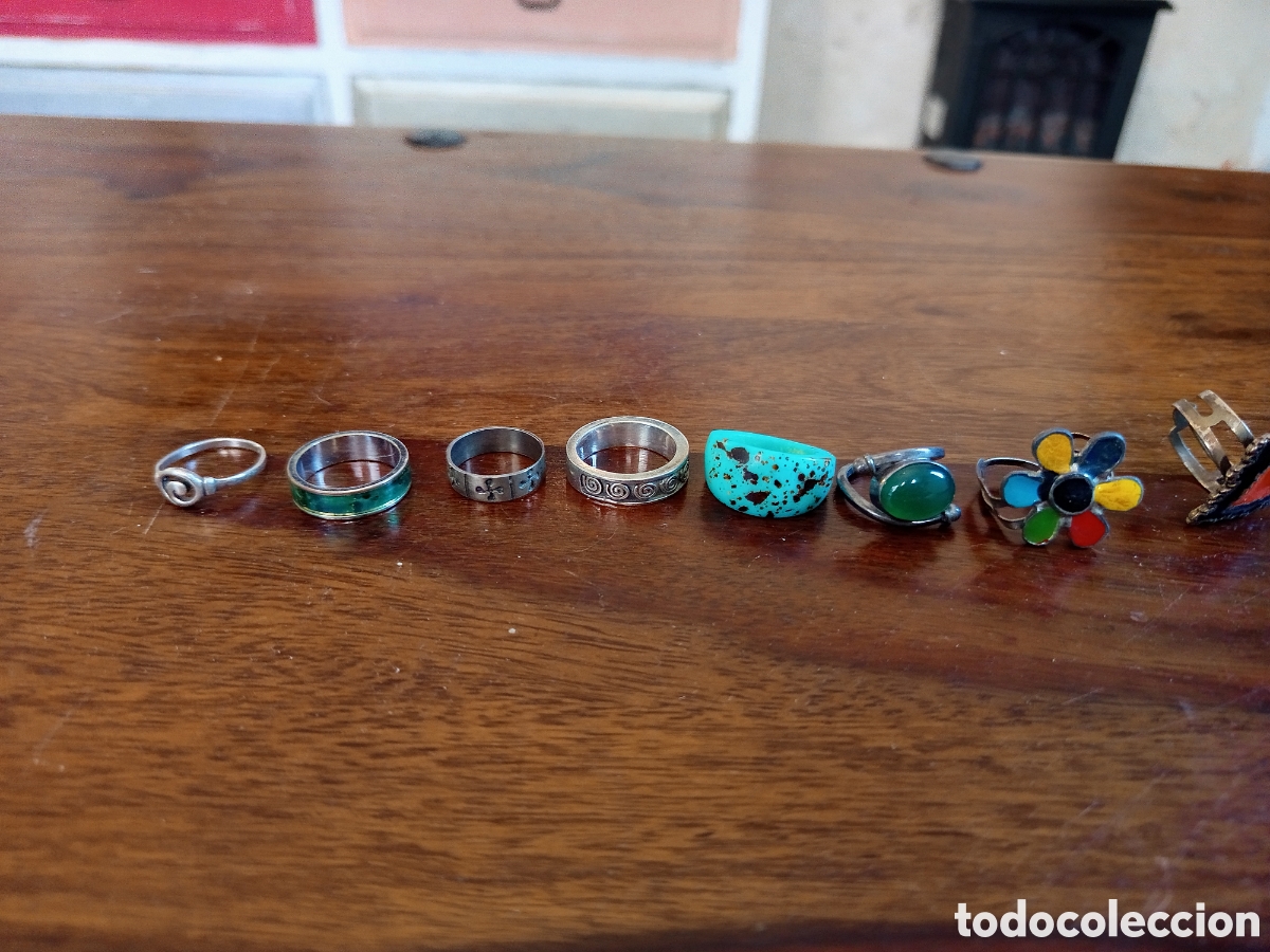 Joyeria: Lote de anillos de mujer ajustables - Foto 4