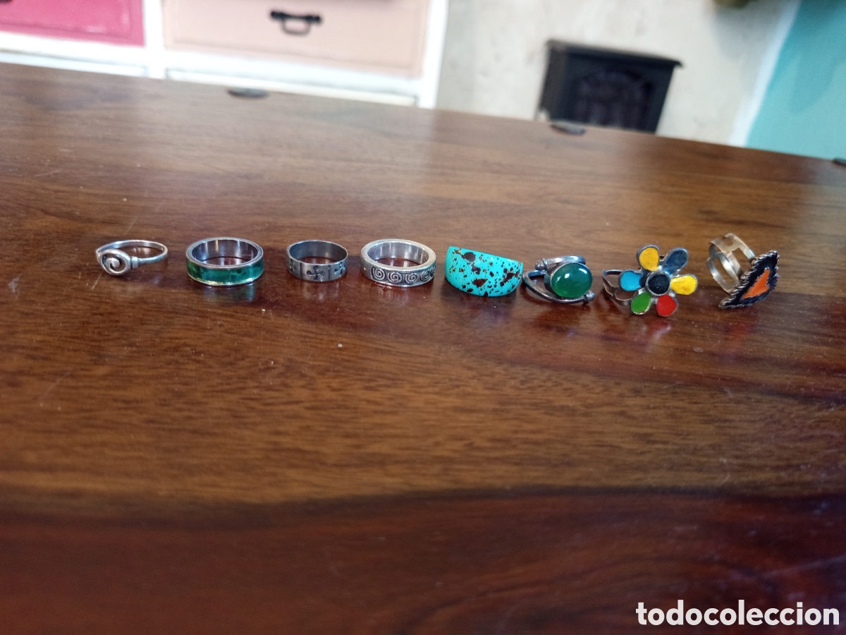 Joyeria: Lote de anillos de mujer ajustables - Foto 1