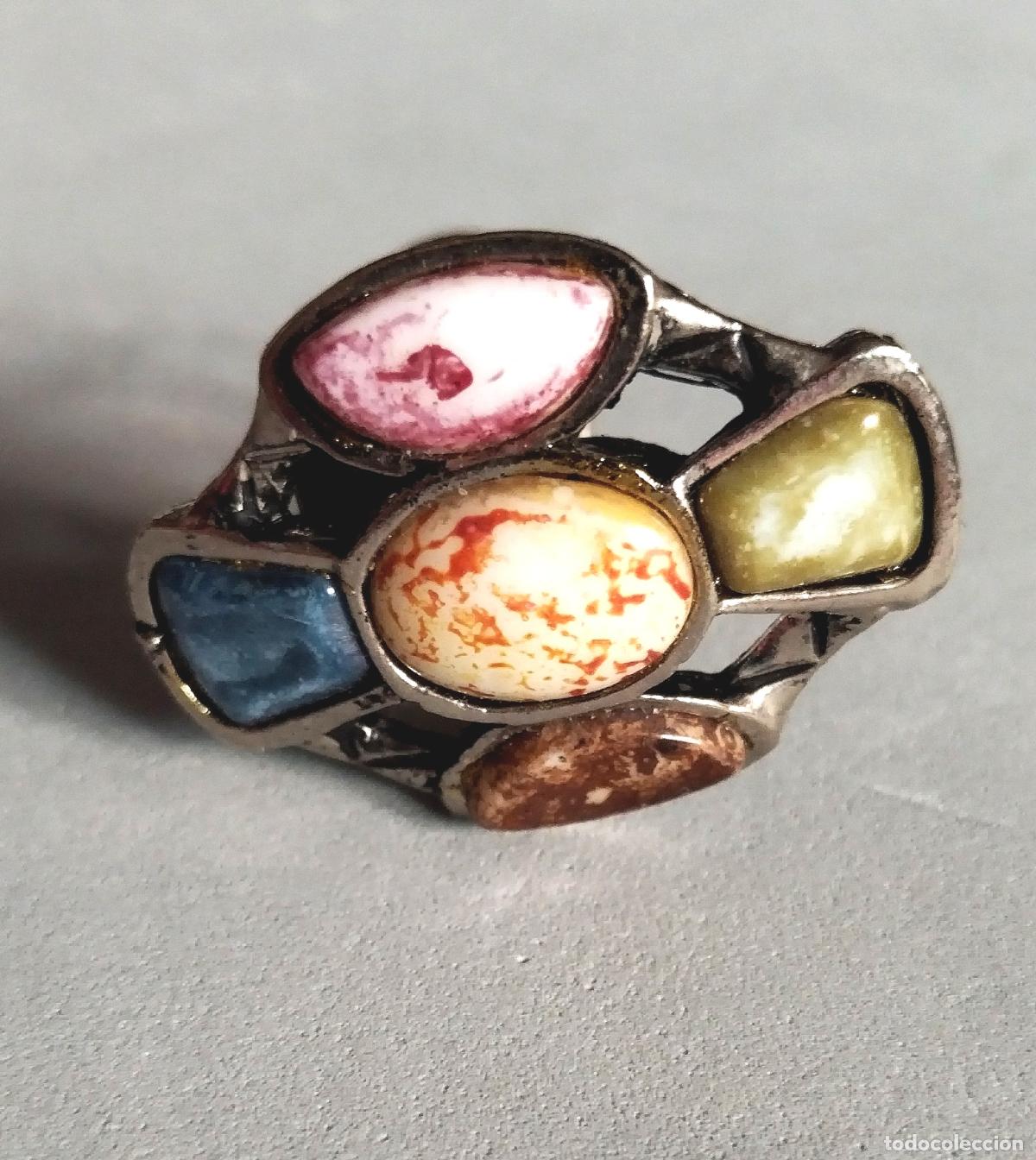 Joyeria: Broche plateado de pa&ntilde;uelo. - Foto 5
