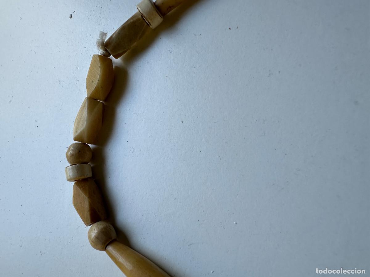 Joyeria: COLLAR DE CUENTAS DE HUESO Y MARFIL - Foto 5