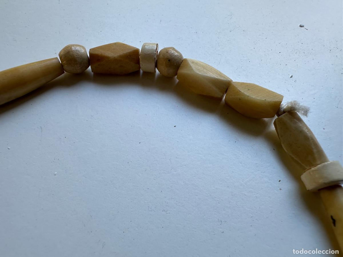 Joyeria: COLLAR DE CUENTAS DE HUESO Y MARFIL - Foto 9