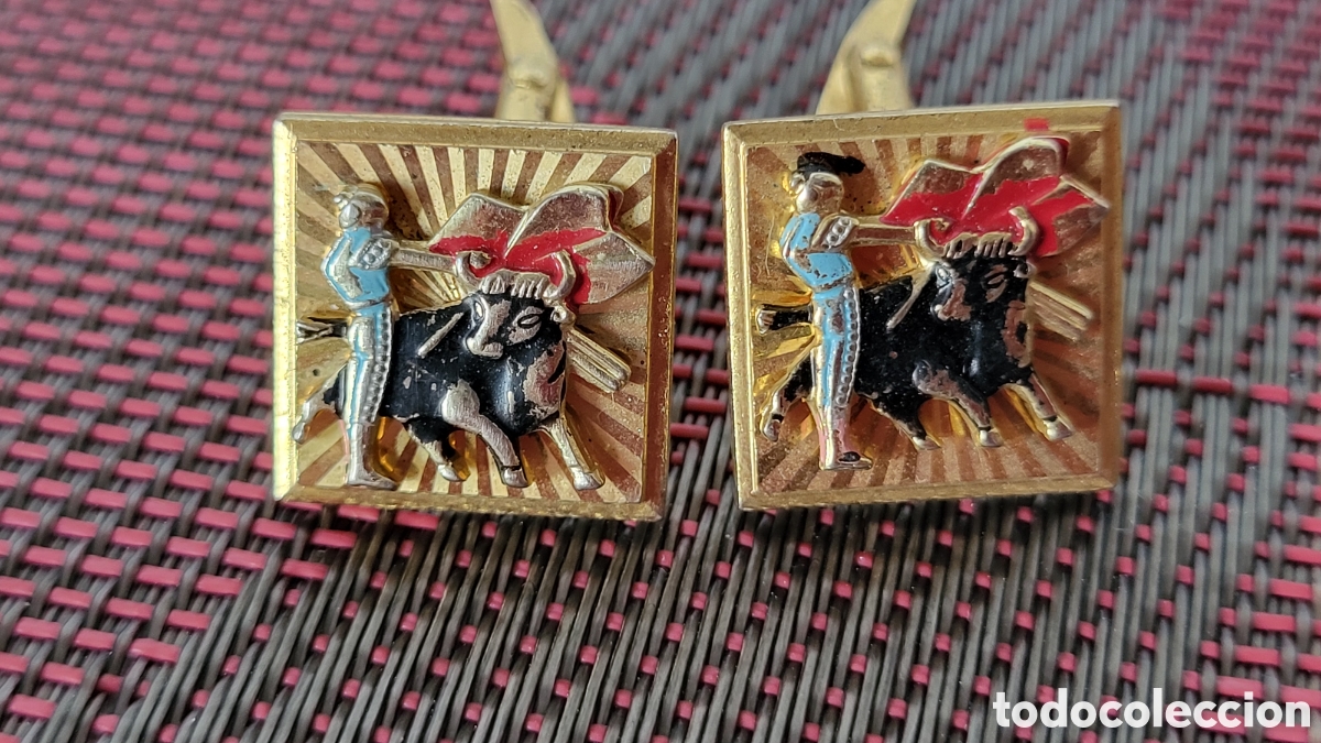 Joyeria: Gemelos antiguos Torero - Foto 1
