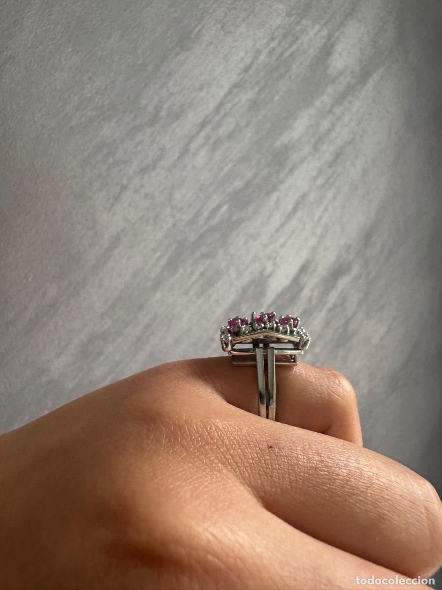 Joyeria: Anillo oro con diamantes y rub&iacute;es - Foto 11