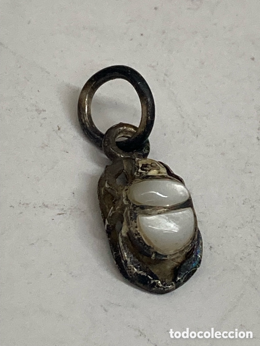 Joyeria: Colgante de plata y nacar C561 - Foto 1