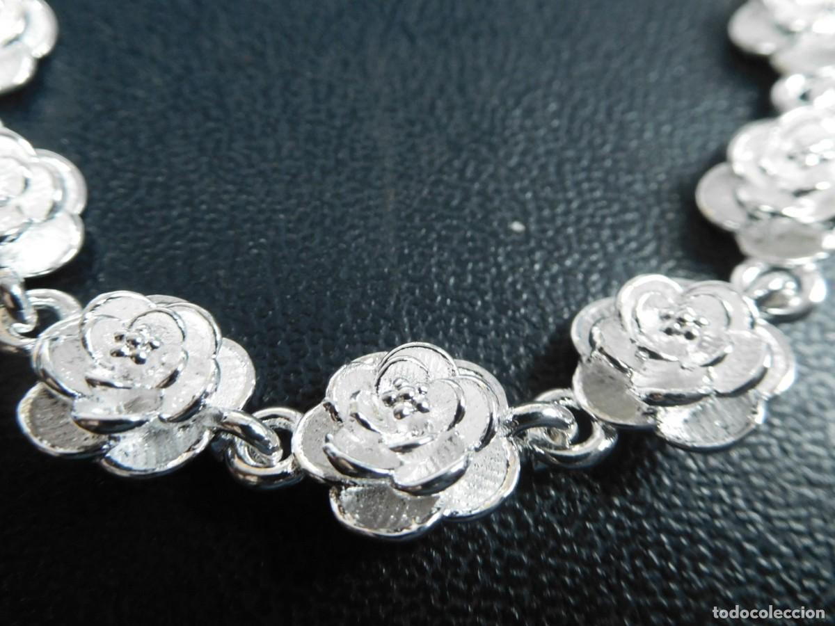 Joyeria: preciosa y magnifica pulsera de plata, con regalo de pendientes env&iacute;o gratis