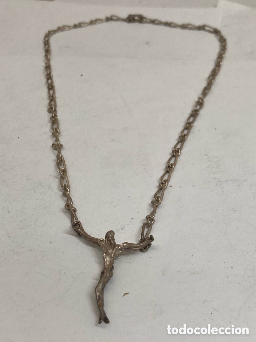 Joyeria: Collar de plata religiosa CC427 - Foto 1