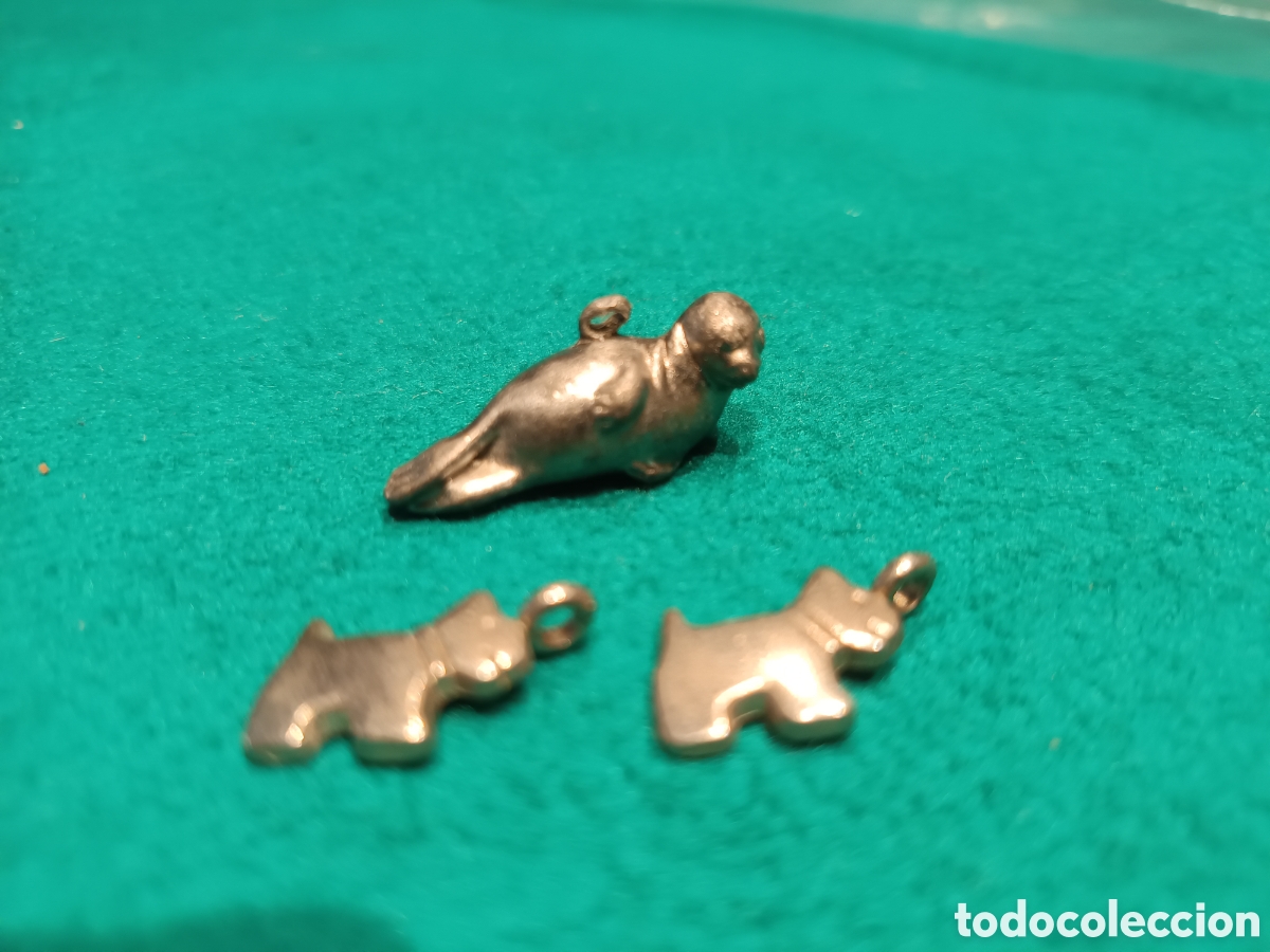 Joyeria: COLGANTE DE UN LE&Oacute;N MARINO Y DE PERROS - Foto 1