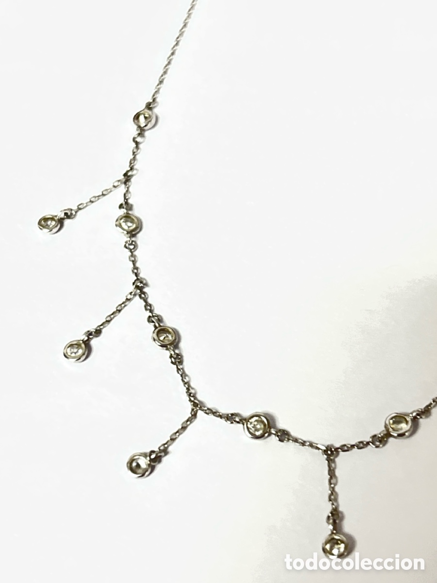 Joyeria: Gargantilla plata y circonitas /CC414 - Foto 3
