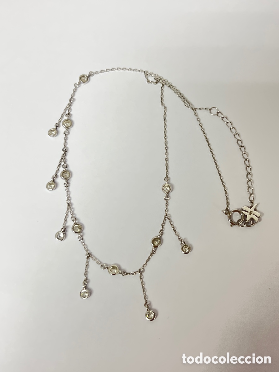 Joyeria: Gargantilla plata y circonitas /CC414 - Foto 1