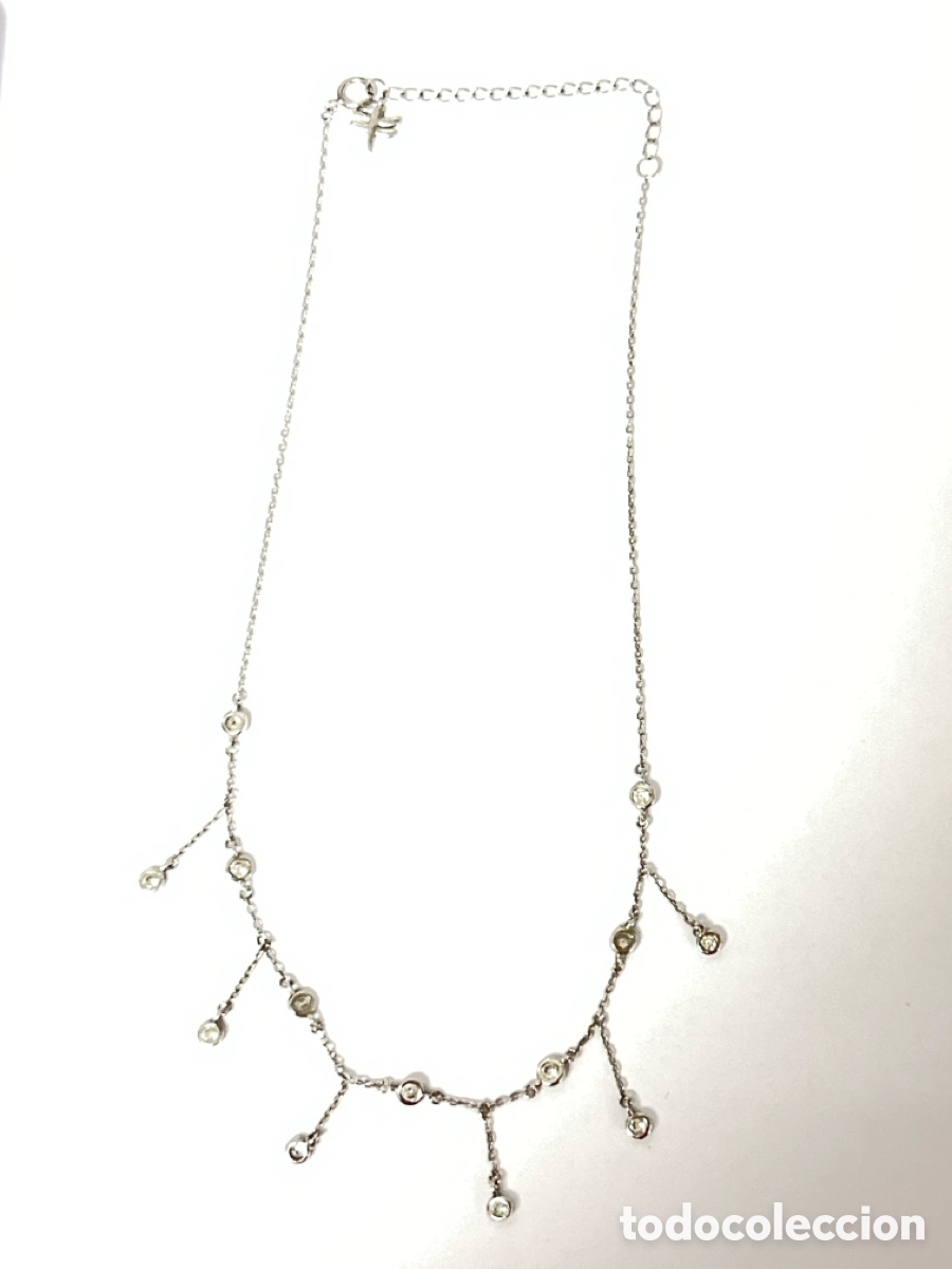 Joyeria: Gargantilla plata y circonitas /CC414 - Foto 4
