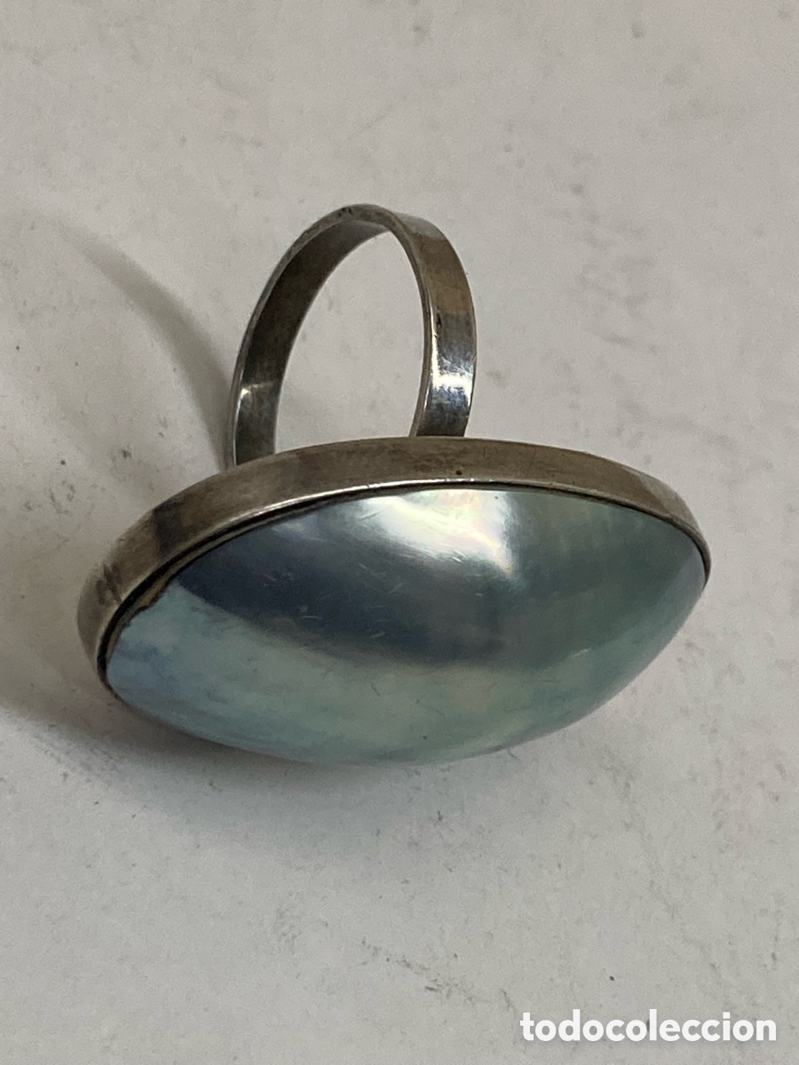 Joyeria: Anillo de plata y perla /S443 - Foto 1