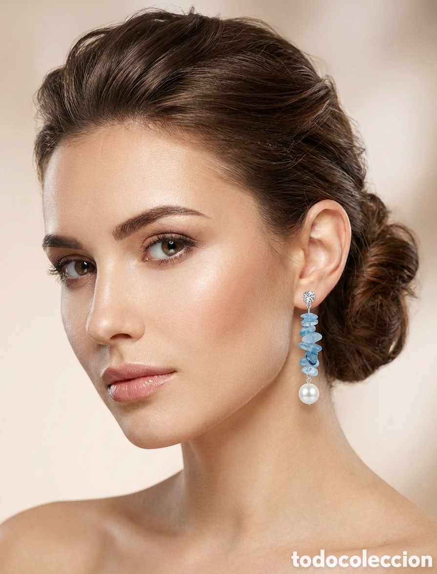 Joyeria: Pendientes de plata de Ley 925