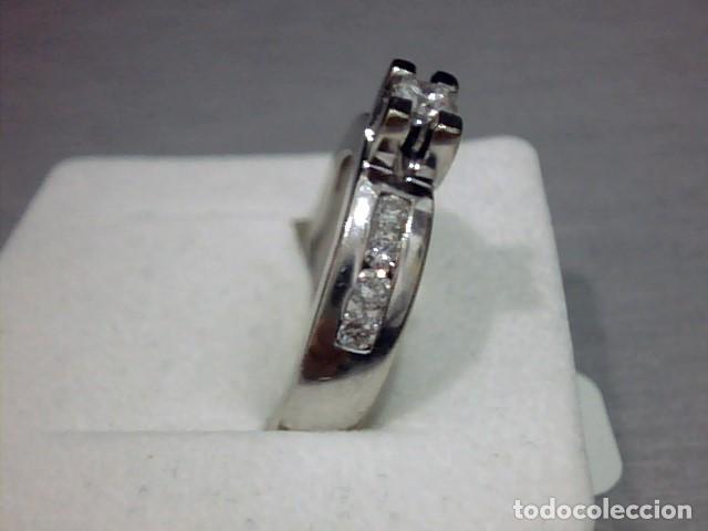 Joyeria: anillo oro 18 kts y diamantes - Foto 2