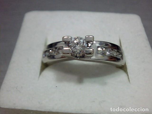 Joyeria: anillo oro 18 kts y diamantes - Foto 3