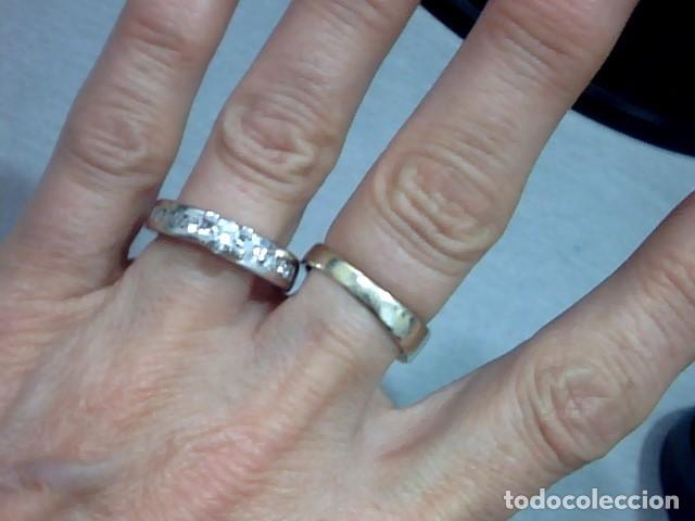 Joyeria: anillo oro 18 kts y diamantes - Foto 4