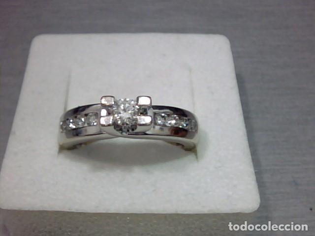 Joyeria: anillo oro 18 kts y diamantes - Foto 7