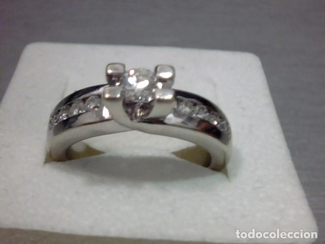 Joyeria: anillo oro 18 kts y diamantes - Foto 8