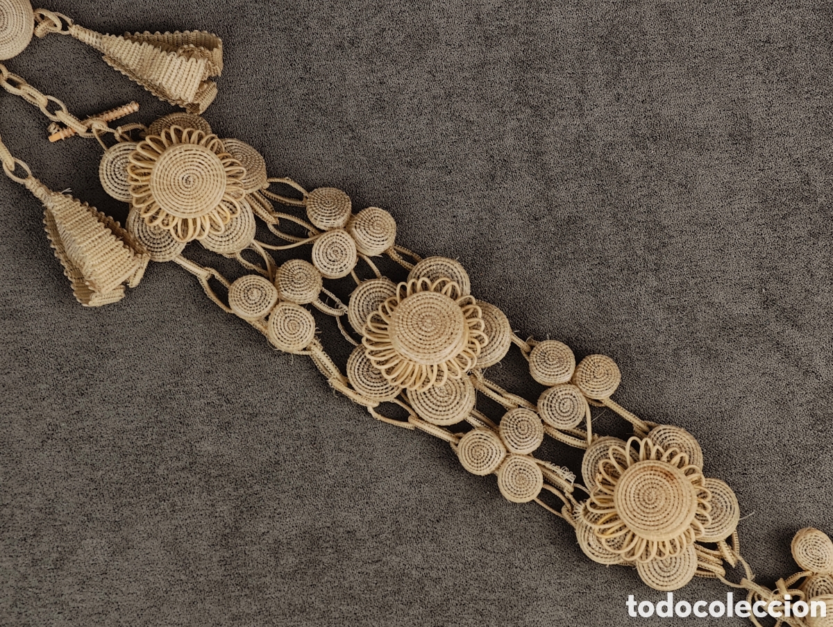 Joyeria: Antiguo Broche de Hilo Trenzado - Foto 11