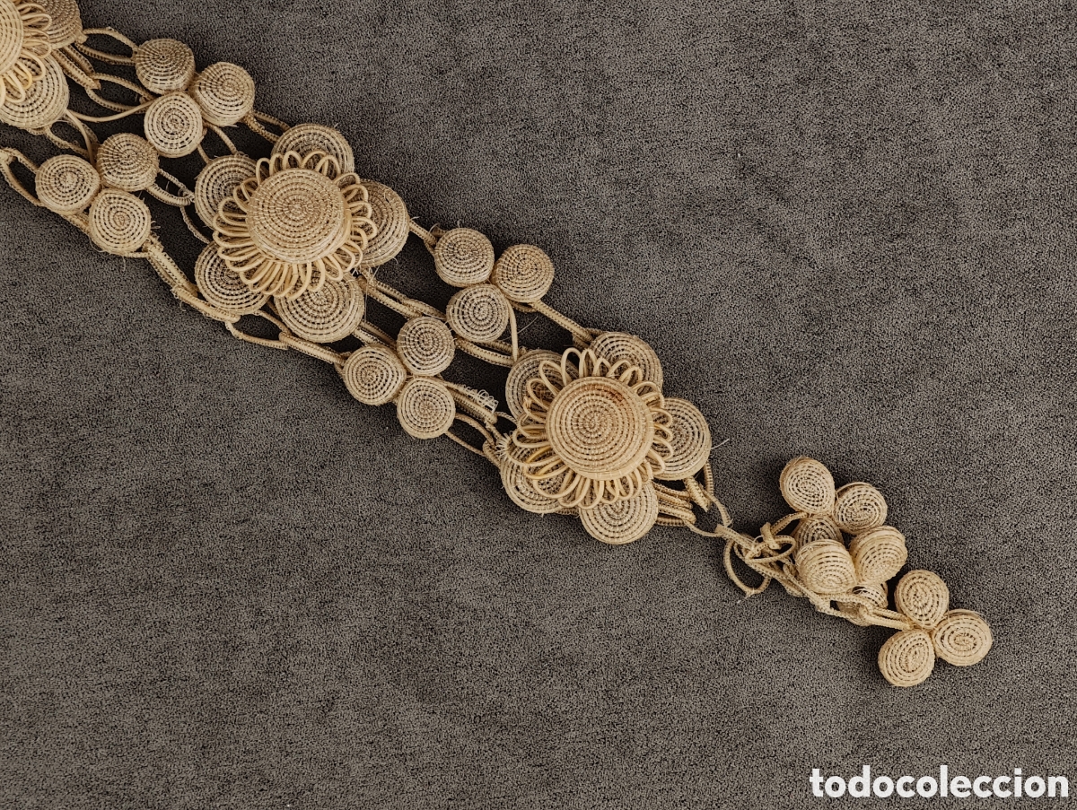 Joyeria: Antiguo Broche de Hilo Trenzado - Foto 12