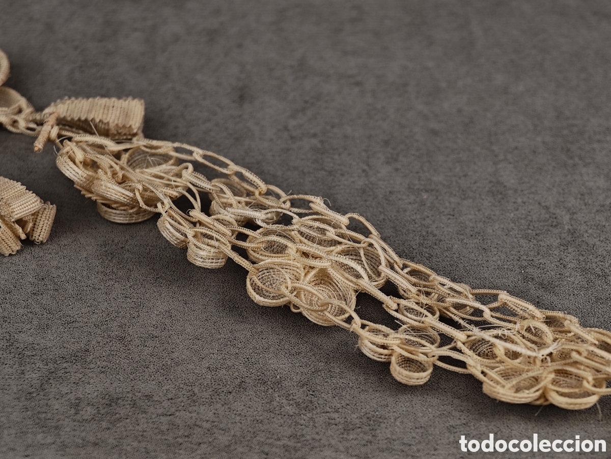 Joyeria: Antiguo Broche de Hilo Trenzado - Foto 17