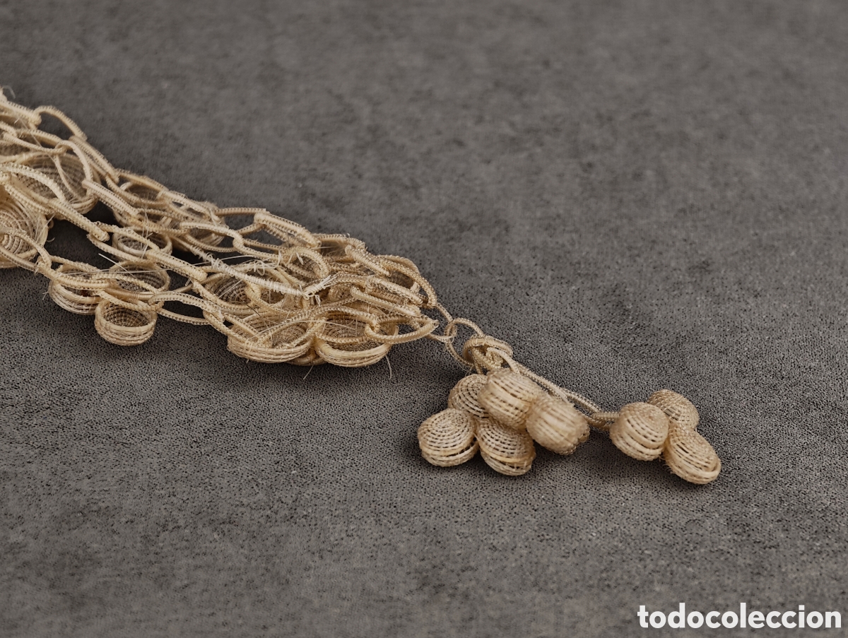 Joyeria: Antiguo Broche de Hilo Trenzado - Foto 18