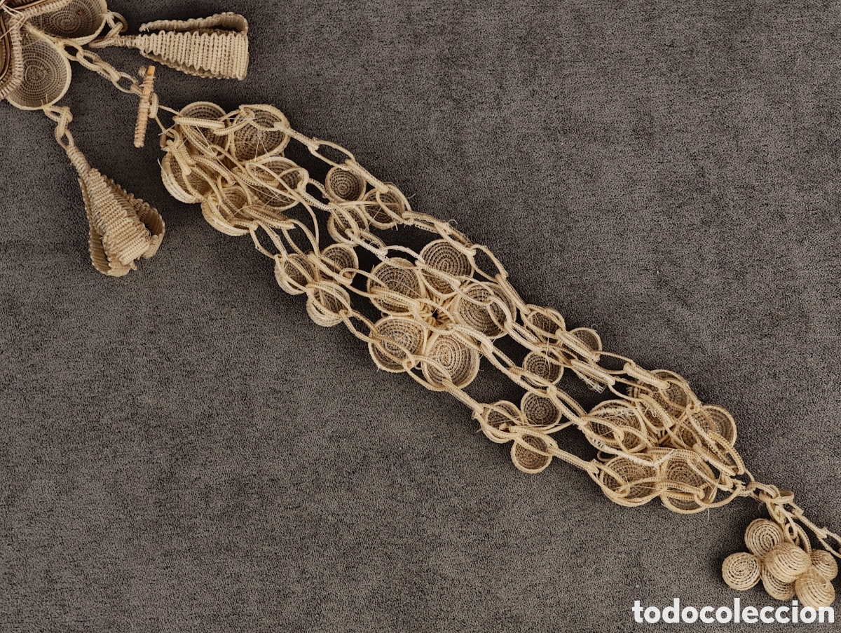 Joyeria: Antiguo Broche de Hilo Trenzado - Foto 21