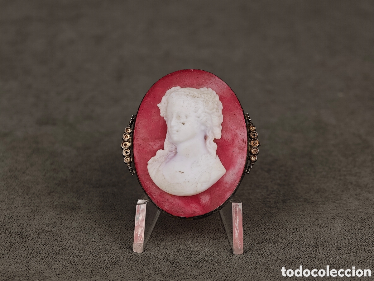 Joyeria: Antiguo Broche Camafeo - Foto 2