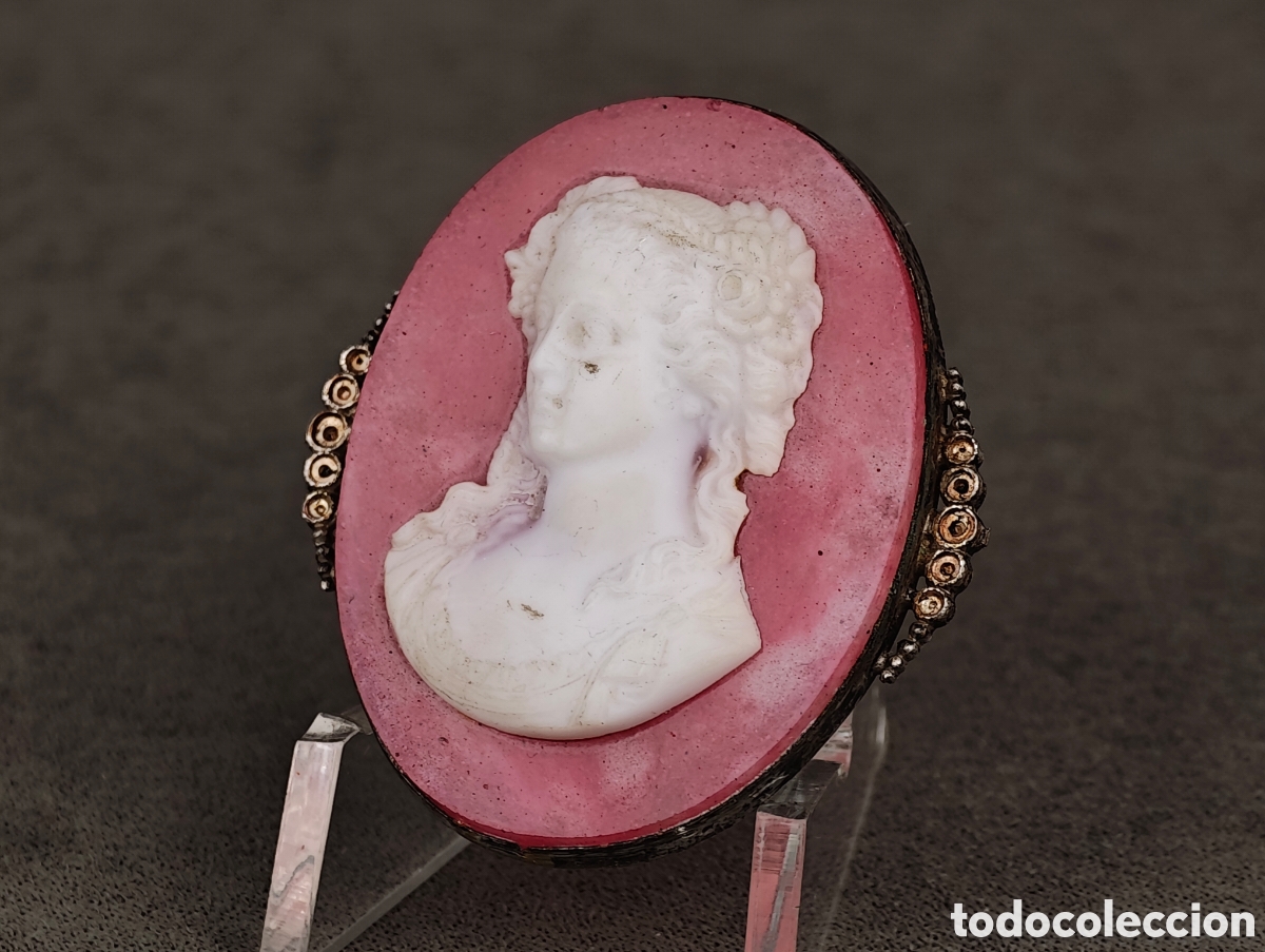 Joyeria: Antiguo Broche Camafeo - Foto 6