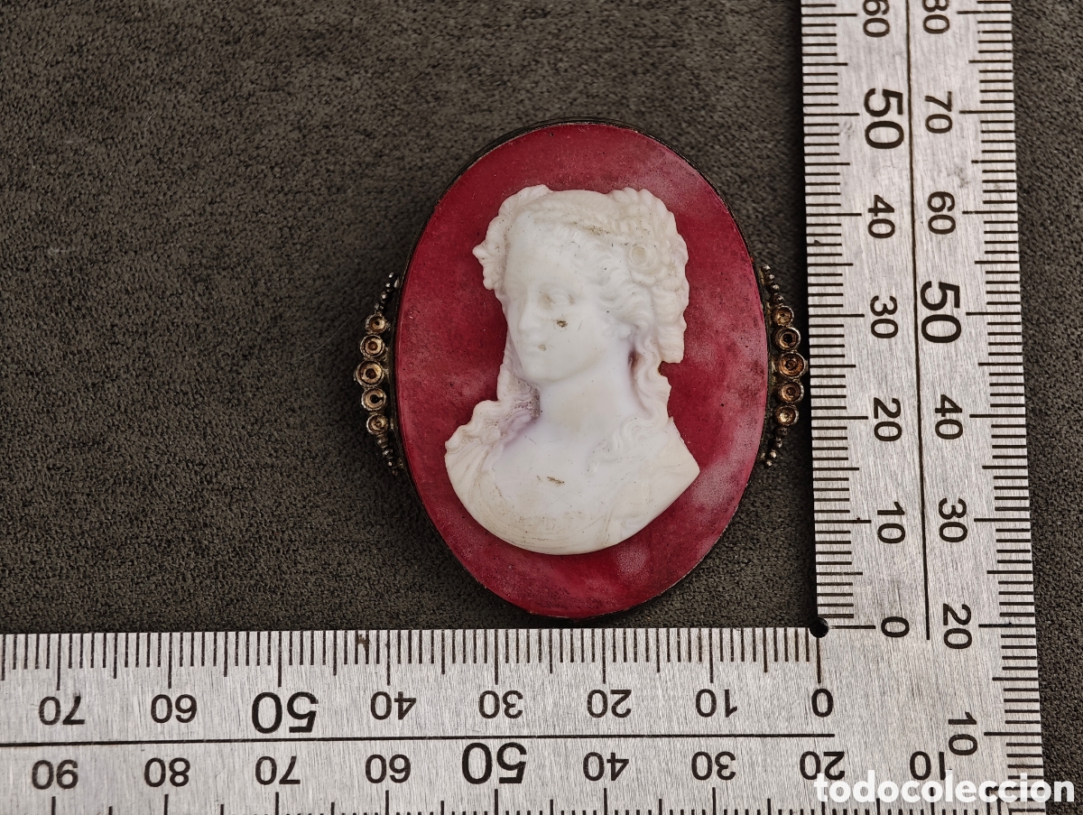 Joyeria: Antiguo Broche Camafeo - Foto 15