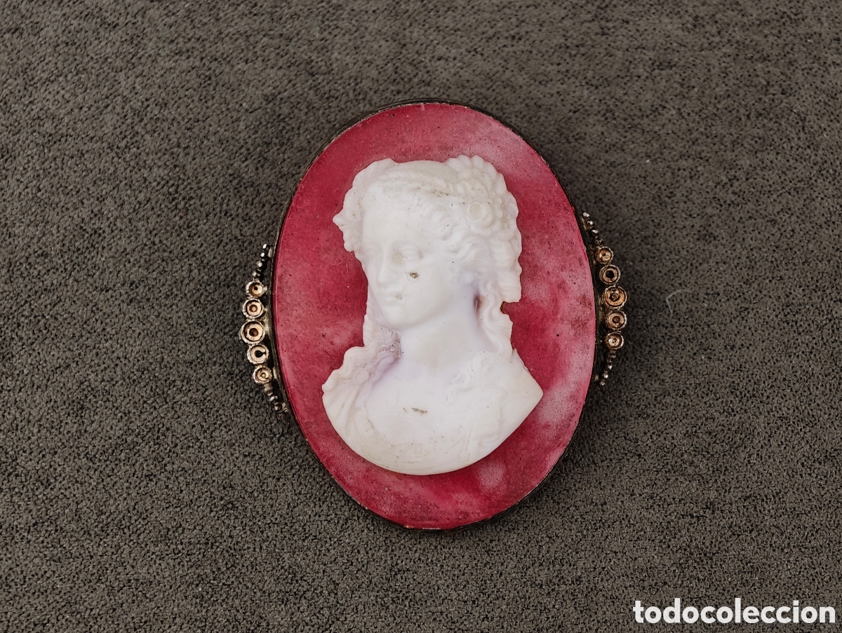 Joyeria: Antiguo Broche Camafeo - Foto 1