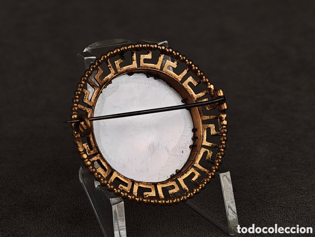 Joyeria: Antiguo Broche Camafeo de N&aacute;car - Foto 14