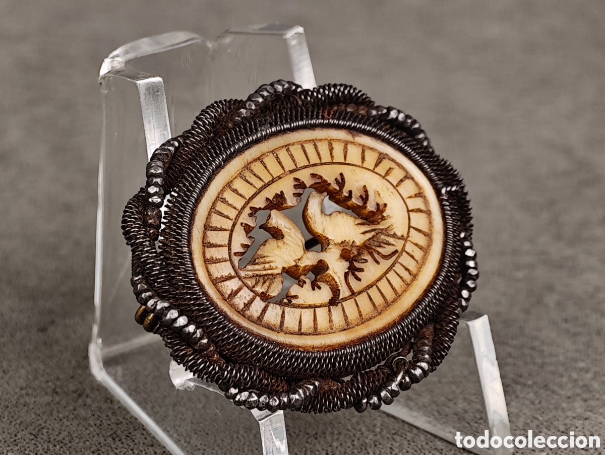Joyeria: Antiguo Broche Finales Siglo XIX - Foto 7