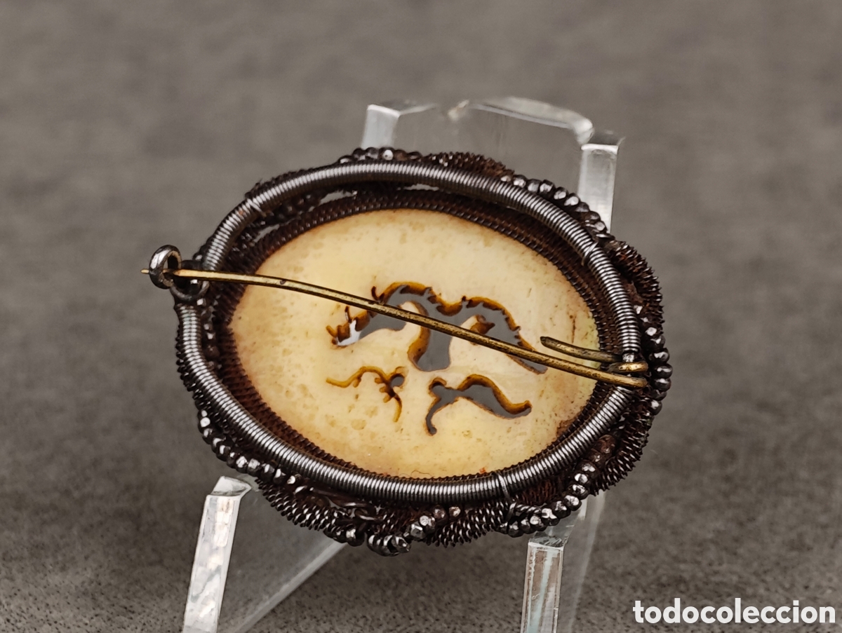 Joyeria: Antiguo Broche Finales Siglo XIX - Foto 9