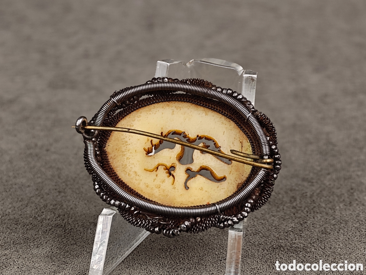 Joyeria: Antiguo Broche Finales Siglo XIX - Foto 11
