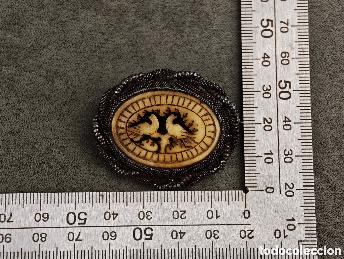 Joyeria: Antiguo Broche Finales Siglo XIX - Foto 13