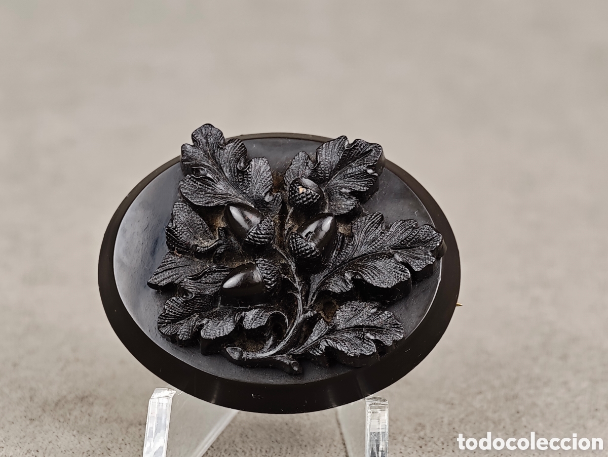 Joyeria: Antiguo Broche Finales Siglo XIX - Foto 4
