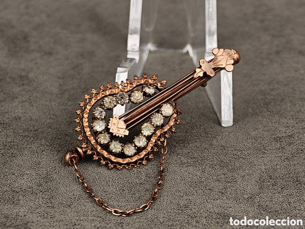 Joyeria: Antiguo Broche Finales Siglo XIX - Foto 1
