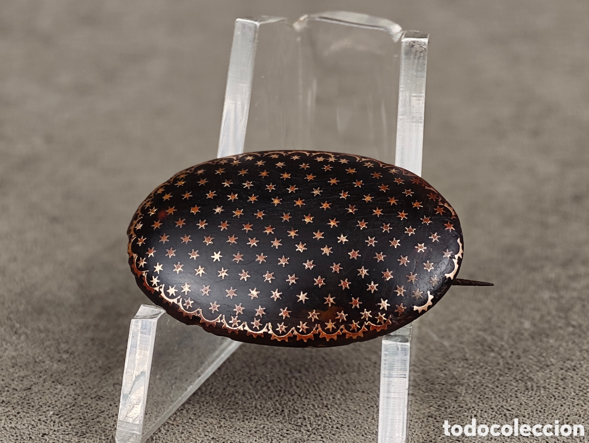 Joyeria: Antiguo Broche Finales Siglo XIX - Foto 7