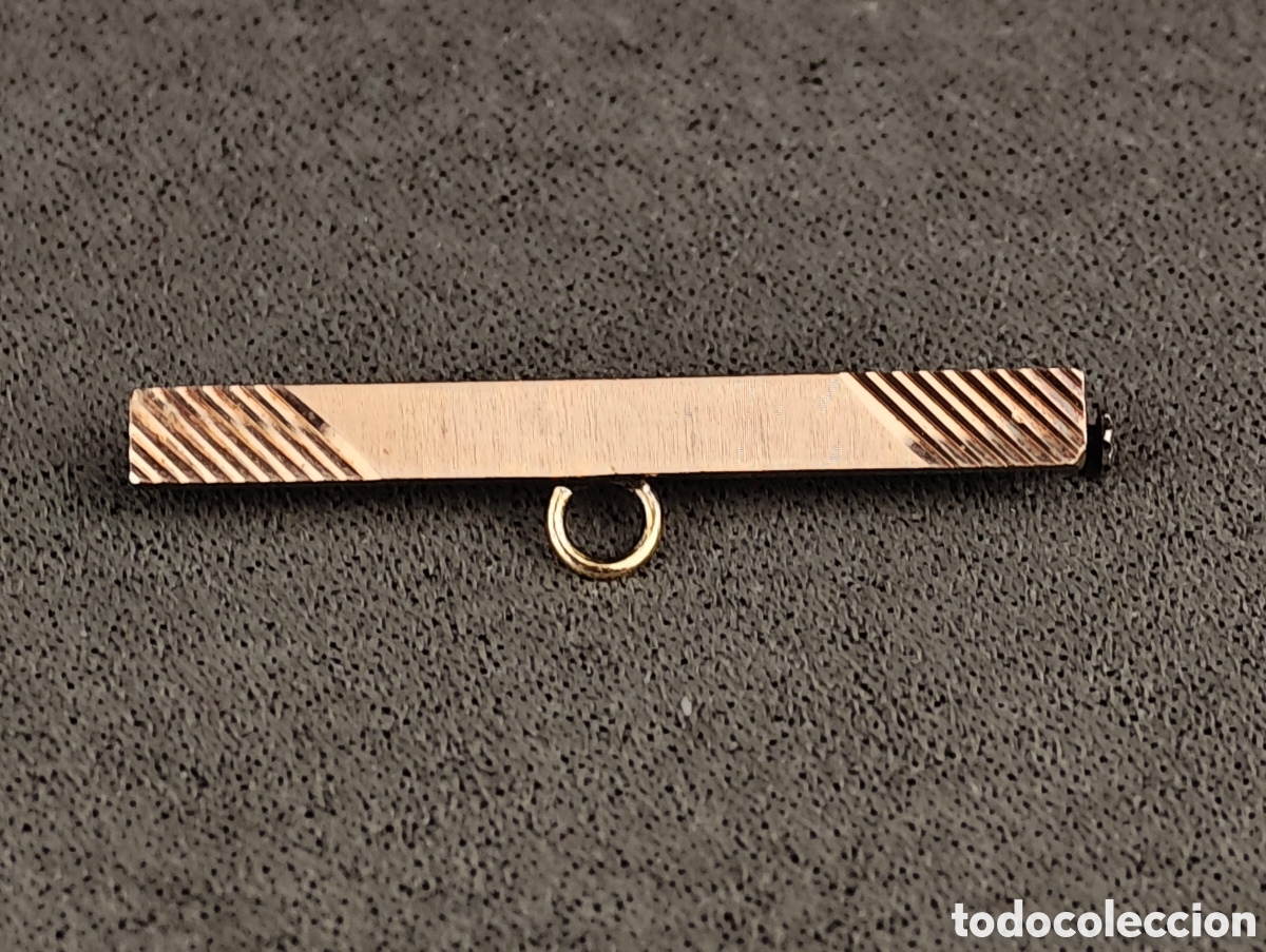 Joyeria: Antiguo Broche de Plata y Oro - Foto 2