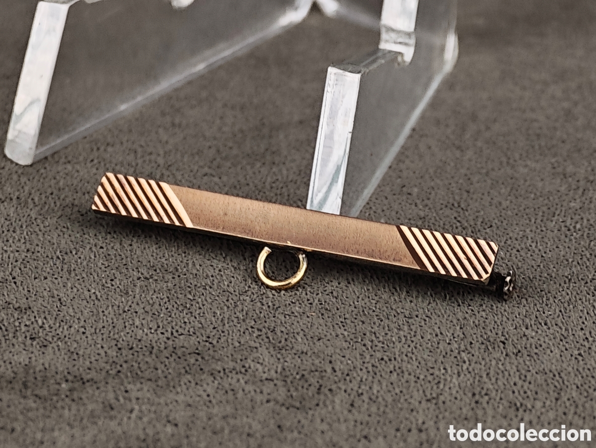 Joyeria: Antiguo Broche de Plata y Oro - Foto 4
