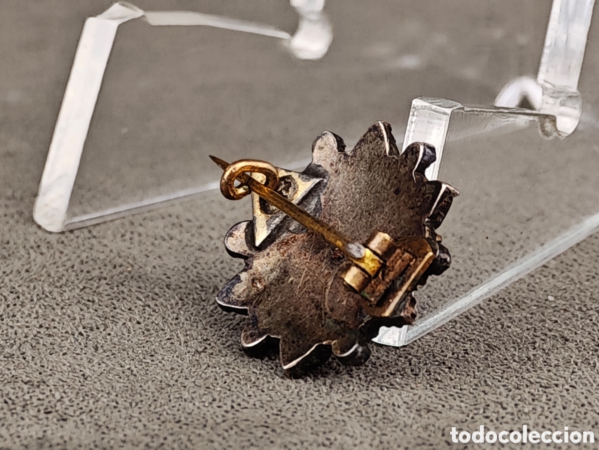 Joyeria: Antiguo Broche de Plata y Granates - Foto 11