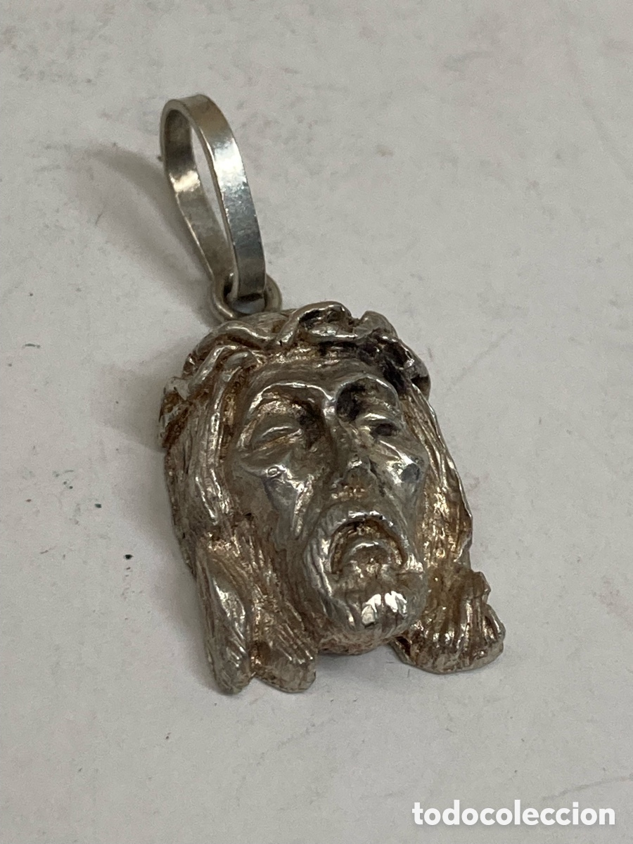 Joyeria: Colgante de plata religioso C563 - Foto 1