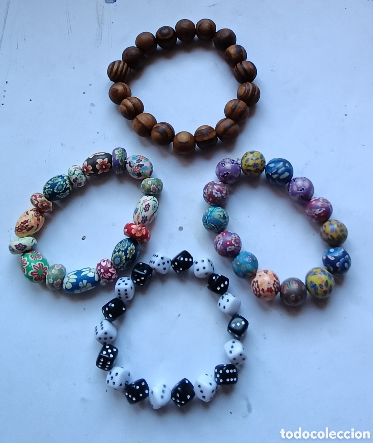 Joyeria: Lote de 4 pulseras bisuter&iacute;a - Foto 1