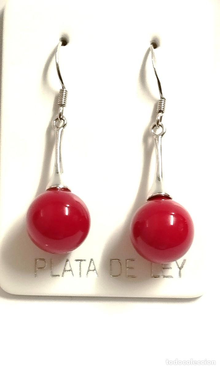 Joyeria: Pendientes cristal y Plata, cierre gancho abierto - Foto 2