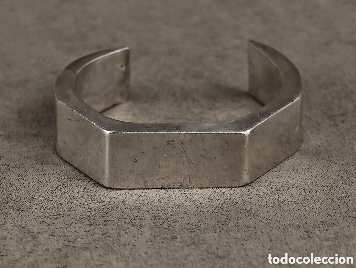 Joyeria: Antiguo Brazalete de Plata M&eacute;xico - Foto 2