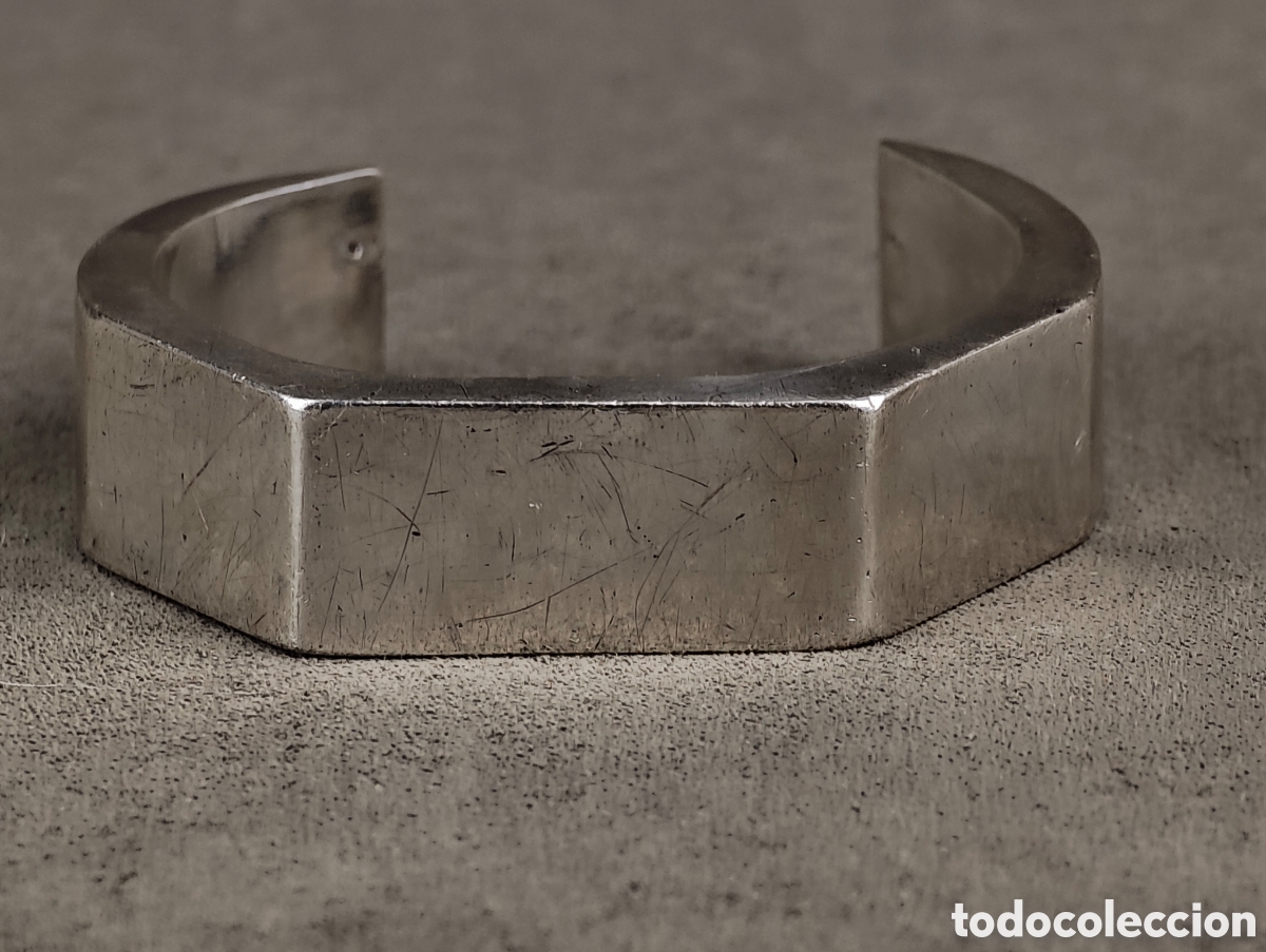 Joyeria: Antiguo Brazalete de Plata M&eacute;xico - Foto 4